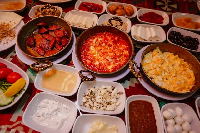 Traditional Turkish and Ottoman dishes