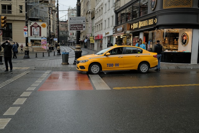 Official taxi in Istanbul