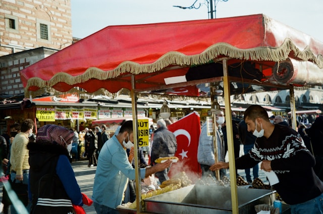 Cheap streetfood in Istanbul